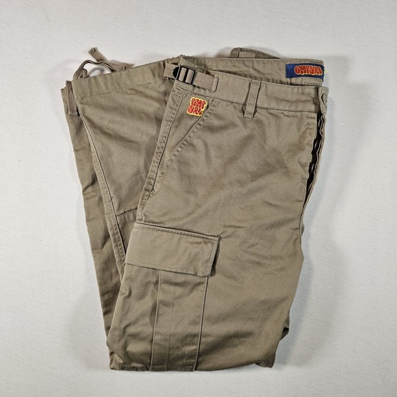 Empyre Other - Empyre Jeans Relax Double Knee Bubble Skate Men's 28 Tan Cargo Pocket  Y2K